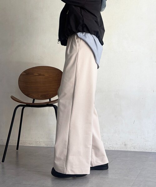 un dix cors（アンディコール）の「タックパンツ（その他パンツ・レディース・グレー/ライトベージュ/ブラック・FREE）」の22枚目の写真