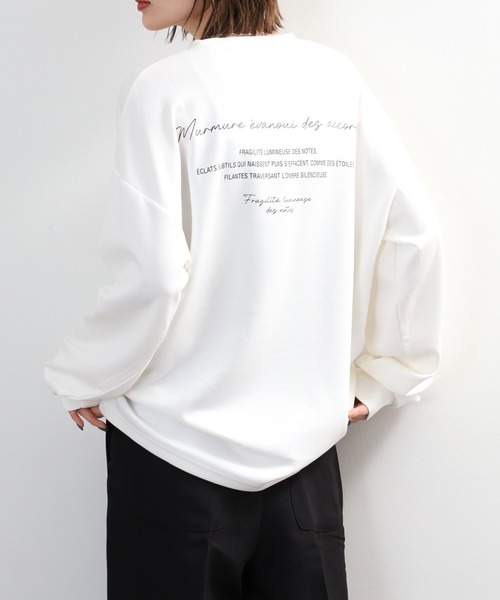 FUNALIVE（ファンアライブ）の「ソフトタッチ　ストレッチ　長袖　Tシャツ（Tシャツ/カットソー・メンズ・ブラック/オフホワイト・L/M）」の3枚目の写真