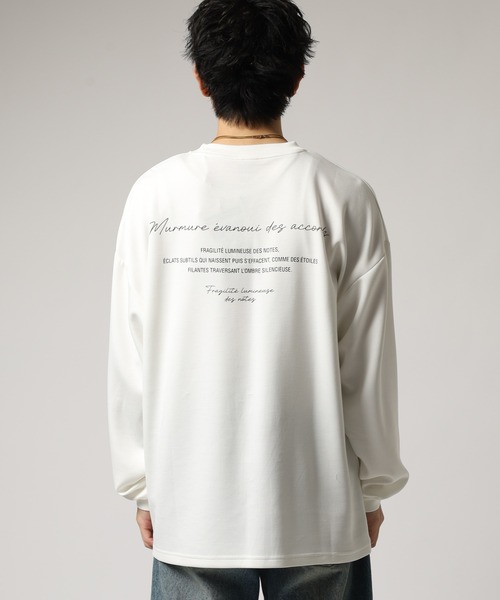 FUNALIVE（ファンアライブ）の「ソフトタッチ　ストレッチ　長袖　Tシャツ（Tシャツ/カットソー・メンズ・ブラック/オフホワイト・L/M）」の22枚目の写真