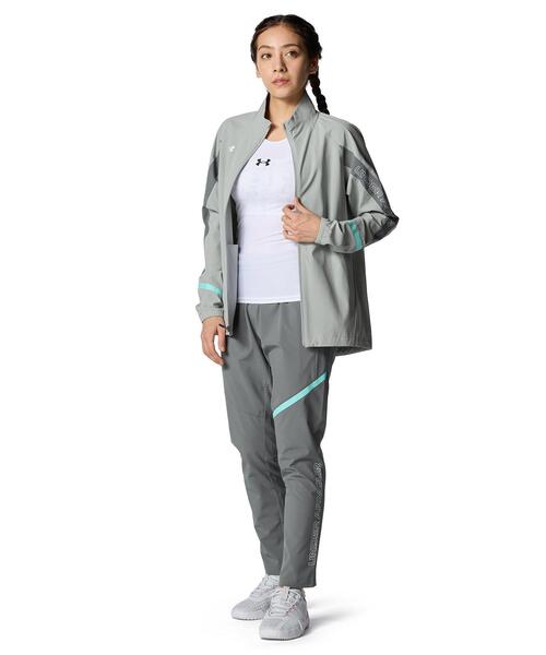 UNDER ARMOUR(アンダーアーマー)の「UAウーブン パンツ(トレーニング/レディース)(その他パンツ・レディース・イエロー系・M/XL/L/S)」の3枚目の写真