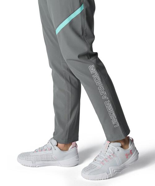UNDER ARMOUR(アンダーアーマー)の「UAウーブン パンツ(トレーニング/レディース)(その他パンツ・レディース・イエロー系・M/XL/L/S)」の4枚目の写真