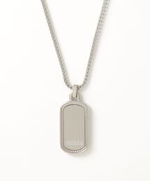 Guess（ゲス）の「SAILOR KNOT 26" Brushed Tag Necklace アクセサリー ネックレス（ネックレス）」
