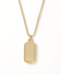 Guess（ゲス）の「SAILOR KNOT 26" Brushed Tag Necklace アクセサリー ネックレス（ネックレス）」