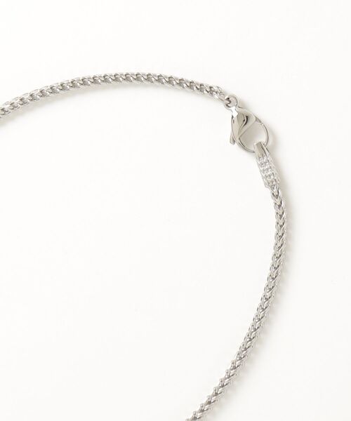 Guess（ゲス）の「SAILOR KNOT 26" Brushed Tag Necklace アクセサリー ネックレス（ネックレス・メンズ・シルバー/ゴールド・ONE SIZE）」の3枚目の写真