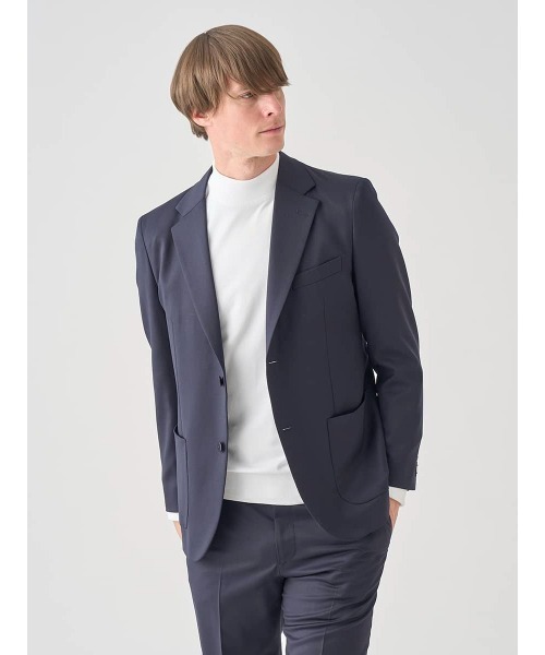 JOHN SMEDLEY｜ジョン スメドレーのテーラードジャケット（ブルー