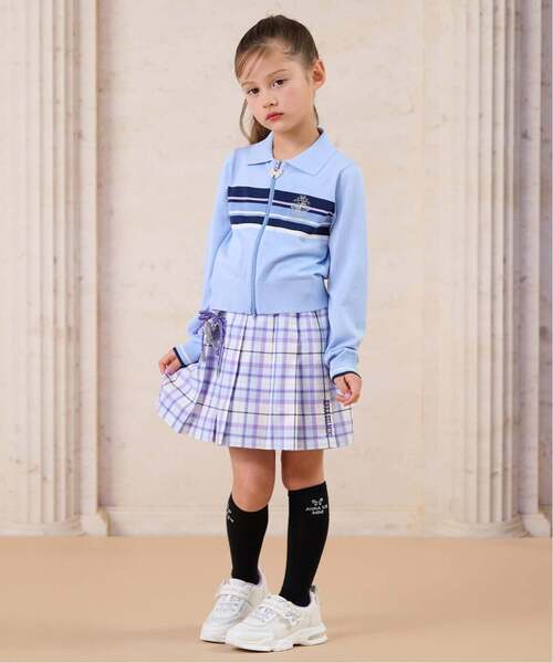 ANNA SUI mini(アナスイ・ミニ)の「名品チャームつきチェックスカパン(その他パンツ・キッズ・ラベンダー/ピンク・160cm/150cm/140cm/130cm/120cm)」の20枚目の写真