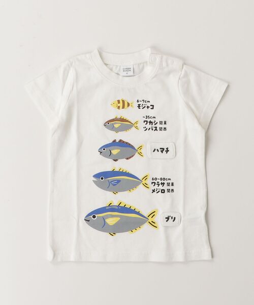 CHEEK ROOM（チークルーム）の「CHEEK ROOM/チークルーム ぶりの成長 Tシャツ（Tシャツ/カットソー・キッズ・レッド/サックスブルー・100cm/110cm/120cm/130cm/90cm）」の15枚目の写真