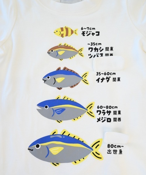 CHEEK ROOM（チークルーム）の「CHEEK ROOM/チークルーム ぶりの成長 Tシャツ（Tシャツ/カットソー・キッズ・レッド/サックスブルー・100cm/110cm/120cm/130cm/90cm）」の12枚目の写真