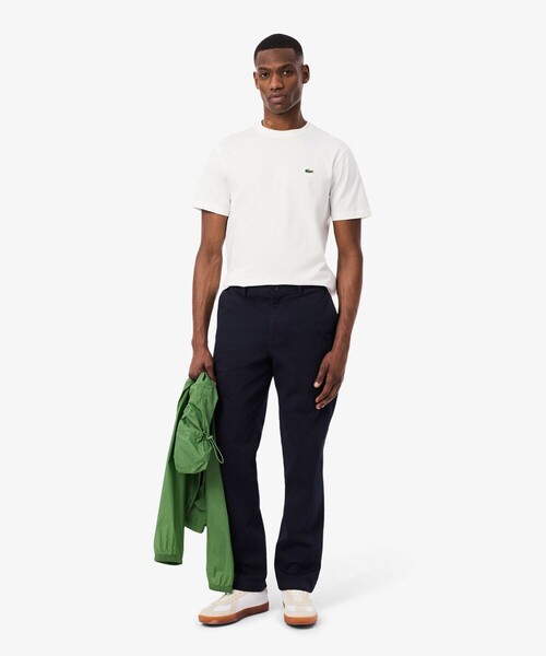 LACOSTE（ラコステ）の「レギュラーフィットテーパードストレッチチノパンツ（チノパンツ・メンズ・モスグリーン/ブラック/ダークネイビー・31/30/32/33）」の12枚目の写真