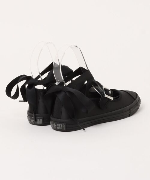 CONVERSE(コンバース)の「【CONVERSE】コンバース ALL STAR LP BL OX(オールスター ロープロファイル バレエ OX)(スニーカー・レディース・ブラック・4/4.5/5/5.5/6)」の2枚目の写真