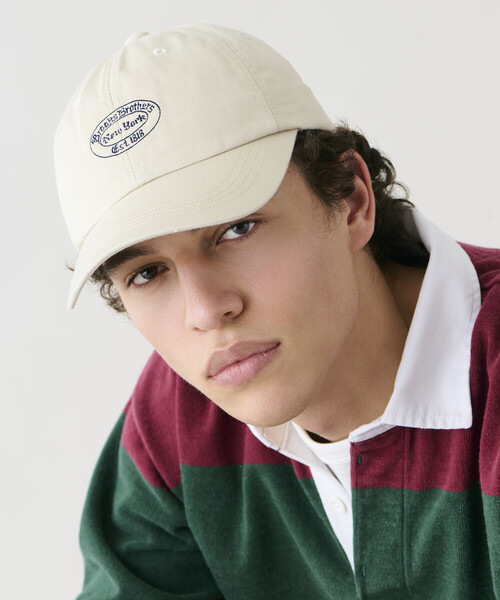 BROOKS BROTHERS(ブルックスブラザーズ)の「Brooks Brothers |〈別注〉コットンツイル ベースボールキャップ BEIGE UNISEX(キャップ・レディース・ベージュ・ONE)」の4枚目の写真