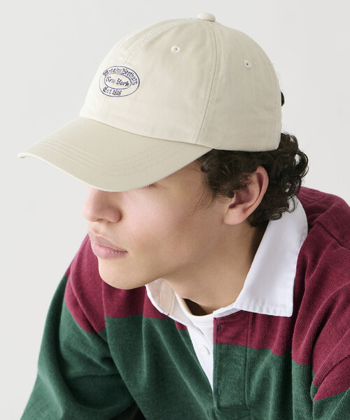 BROOKS BROTHERS(ブルックスブラザーズ)の「Brooks Brothers |〈別注〉コットンツイル ベースボールキャップ BEIGE UNISEX(キャップ・レディース・ベージュ・ONE)」の1枚目の写真