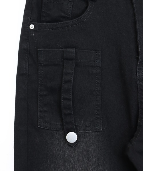 ANAP(アナップ)の「フラップポケットストレッチフレアデニムパンツ(デニムパンツ・レディース・ブルー/ダークアッシュ・S/M)」の14枚目の写真