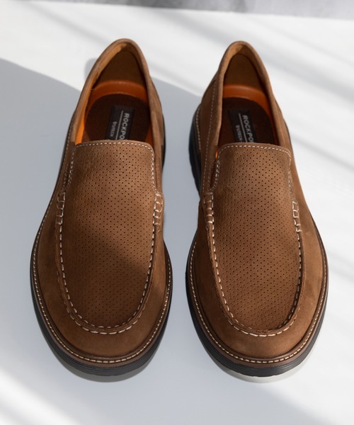 ROCKPORT(ロックポート)の「【MEN】CRAVEN/クレイヴン ローファー(ローファー・メンズ・ブラウン・27.0cm/26.5cm/26.0cm/25.5cm/25.0cm/24.5cm/28.0cm/27.5cm)」の1枚目の写真