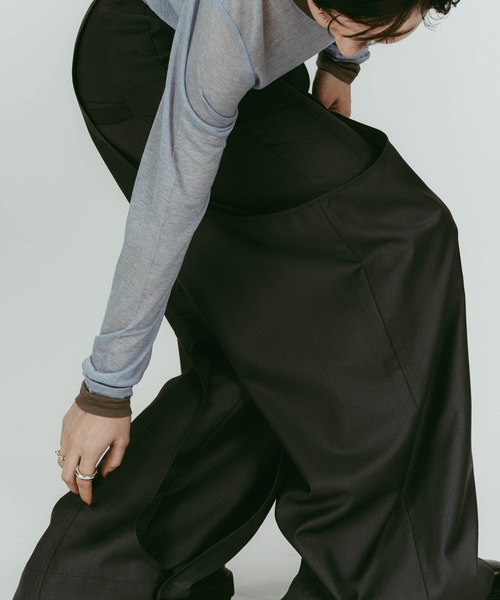 Knuth Marf(クヌースマーフ)の「high-boot detail pants(unisex)/black(その他パンツ・レディース・ブラック/グレー・XS/S)」の11枚目の写真