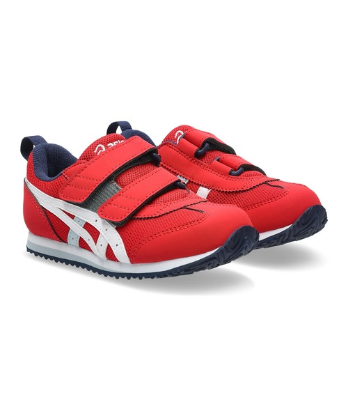 SUKUSUKU（スクスク）の「asics kids SUKU2 アシックス キッズ スクスク IDAHO MINI 5 1144A434（スニーカー・キッズ・ネイビー/イエロー/レッド・17.0cm/18.0cm/19.0cm/20.0cm/21.0cm/22.0cm）」の3枚目の写真
