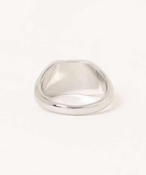 ARCHIVER（アーカイバ）の「【CALM】BRASS Square Signet Ring（リング・レディース・ゴールド/ブラック/シルバー・11号/15号/9号/13号）」の9枚目の写真