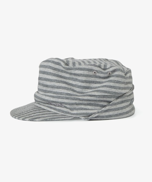 aeae(エーイーエーイー)の「STRIPE PILED CAP(キャップ・レディース・ダークグレー/グレー・FREE)」の10枚目の写真