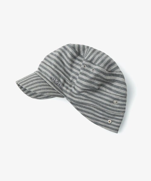 aeae(エーイーエーイー)の「STRIPE PILED CAP(キャップ・レディース・ダークグレー/グレー・FREE)」の12枚目の写真