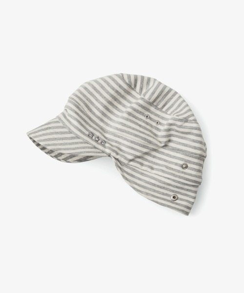 aeae(エーイーエーイー)の「STRIPE PILED CAP(キャップ・レディース・ダークグレー/グレー・FREE)」の7枚目の写真