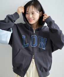 LOW CLASSIC（ロウ　クラシック）の「《追加》LOW CLASSIC Lc LOW SOFT SWEAT ZIP-UP HOODIE 2（パーカー）」