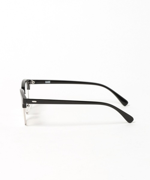 HARE（ハレ）の「ハーフリムメガネ(HARE)（メガネ・メンズ・ブラック/ブラウン・FREE）」の11枚目の写真