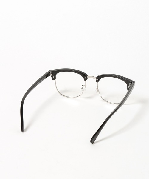 HARE（ハレ）の「ハーフリムメガネ(HARE)（メガネ・メンズ・ブラック/ブラウン・FREE）」の13枚目の写真