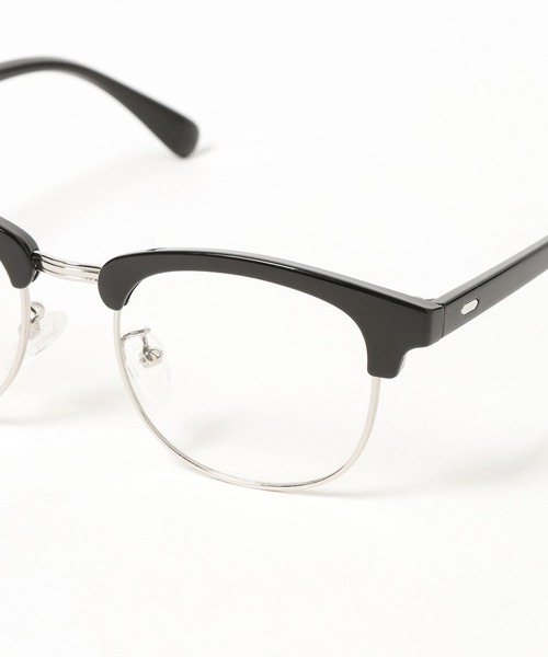 HARE（ハレ）の「ハーフリムメガネ(HARE)（メガネ・メンズ・ブラック/ブラウン・FREE）」の14枚目の写真