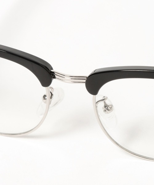 HARE（ハレ）の「ハーフリムメガネ(HARE)（メガネ・メンズ・ブラック/ブラウン・FREE）」の16枚目の写真