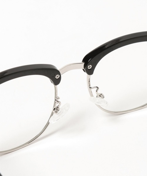 HARE（ハレ）の「ハーフリムメガネ(HARE)（メガネ・メンズ・ブラック/ブラウン・FREE）」の17枚目の写真