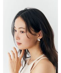 Ungrid | アシメデザインクリアピアス(ピアス（両耳用）)