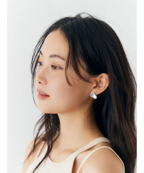 Ungrid（アングリッド）の「アシメデザインクリアピアス（ピアス（両耳用）・レディース・クリア・FREE）」の3枚目の写真