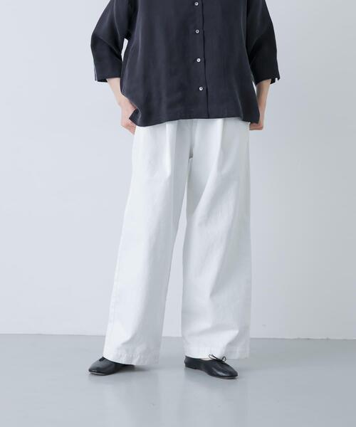 かぐれ（カグレ）の「ホワイトデニムワイドパンツ（その他パンツ・レディース・オフホワイト・FREE）」の14枚目の写真