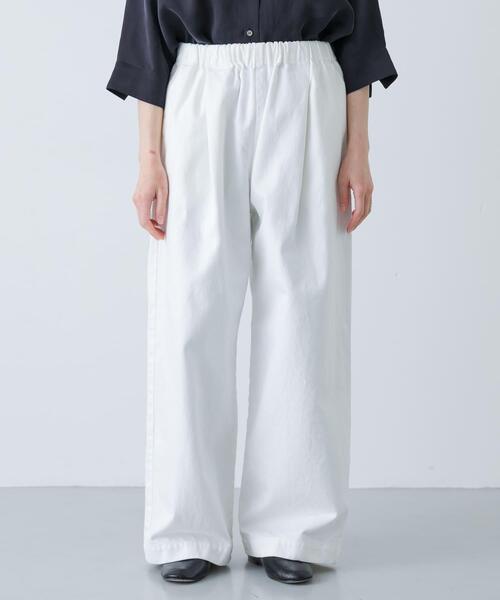 かぐれ（カグレ）の「ホワイトデニムワイドパンツ（その他パンツ・レディース・オフホワイト・FREE）」の17枚目の写真