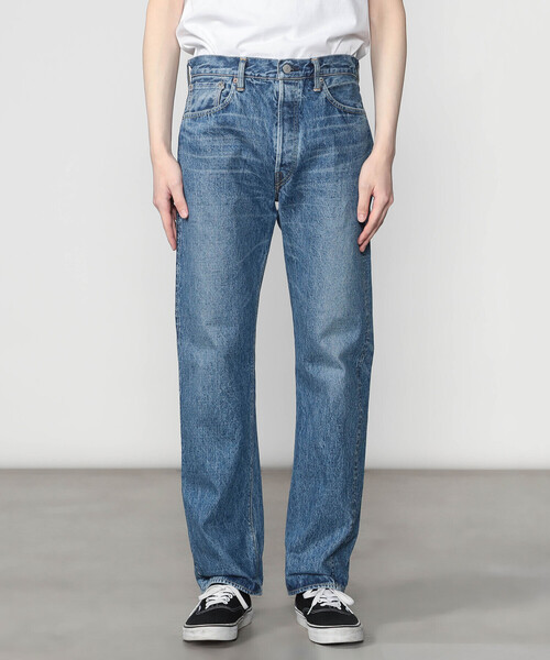 orSlow（オアスロウ）の「orSlow | 105 STANDARD SELVEDGE DENIM 2YEAR WASH MEN（デニムパンツ・メンズ・ライトブルー・3/1/4/2）」の15枚目の写真