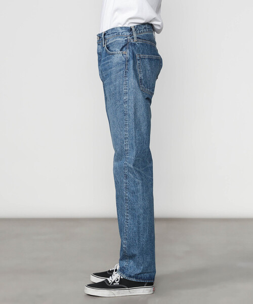 orSlow（オアスロウ）の「orSlow | 105 STANDARD SELVEDGE DENIM 2YEAR WASH MEN（デニムパンツ・メンズ・ライトブルー・3/1/4/2）」の14枚目の写真