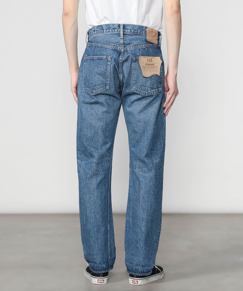 orSlow（オアスロウ）の「orSlow | 105 STANDARD SELVEDGE DENIM 2YEAR WASH MEN（デニムパンツ・メンズ・ライトブルー・3/1/4/2）」の13枚目の写真