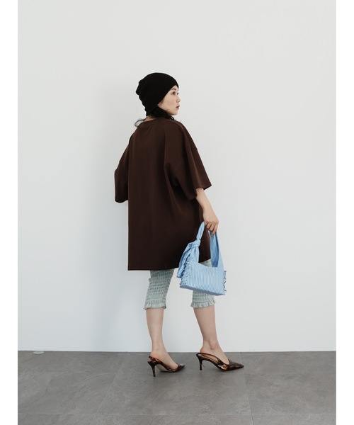Katrin TOKYO（カトリーントーキョー）の「shirring leggings（その他パンツ・レディース・チェック/ブラック・XS/FREE）」の19枚目の写真