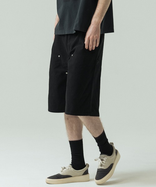 SLICK/スリック】Cotton Duck Wide Painter Short Pants / コットン