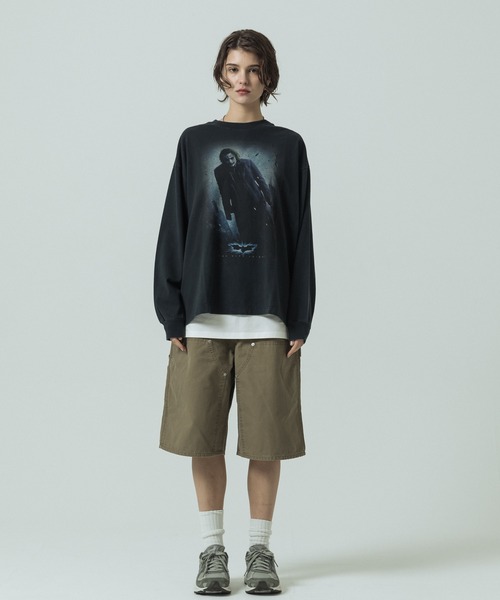 SLICK(スリック)の「【SLICK/スリック】Cotton Duck Wide Painter Short Pants / コットンダック ワイドペインターショートパンツ / ハーフパンツ(その他パンツ・メンズ・カーキ/ブラック・3/2/1)」の10枚目の写真