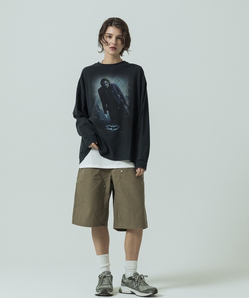 SLICK(スリック)の「【SLICK/スリック】Cotton Duck Wide Painter Short Pants / コットンダック ワイドペインターショートパンツ / ハーフパンツ(その他パンツ・メンズ・カーキ/ブラック・3/2/1)」の7枚目の写真
