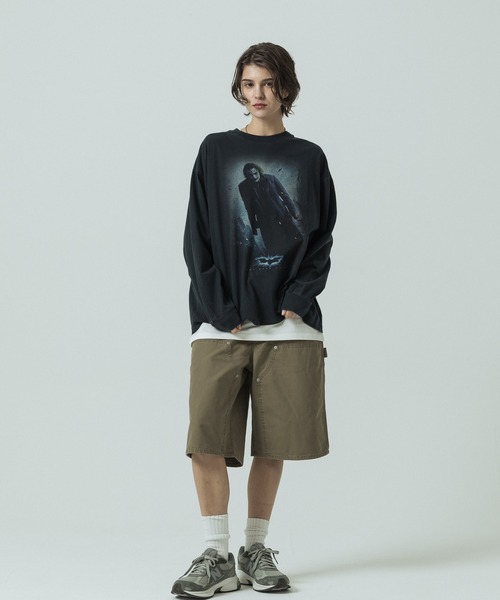 SLICK(スリック)の「【SLICK/スリック】Cotton Duck Wide Painter Short Pants / コットンダック ワイドペインターショートパンツ / ハーフパンツ(その他パンツ・メンズ・カーキ/ブラック・3/2/1)」の8枚目の写真