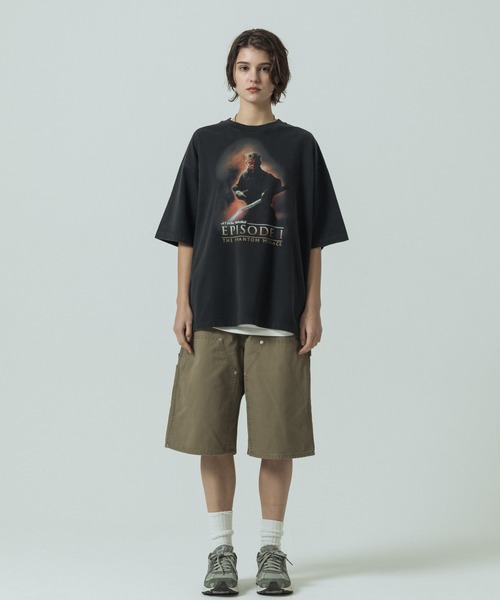 SLICK(スリック)の「【SLICK/スリック】Cotton Duck Wide Painter Short Pants / コットンダック ワイドペインターショートパンツ / ハーフパンツ(その他パンツ・メンズ・カーキ/ブラック・3/2/1)」の21枚目の写真