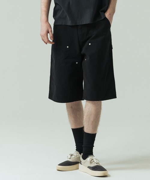 SLICK/スリック】Cotton Duck Wide Painter Short Pants / コットン