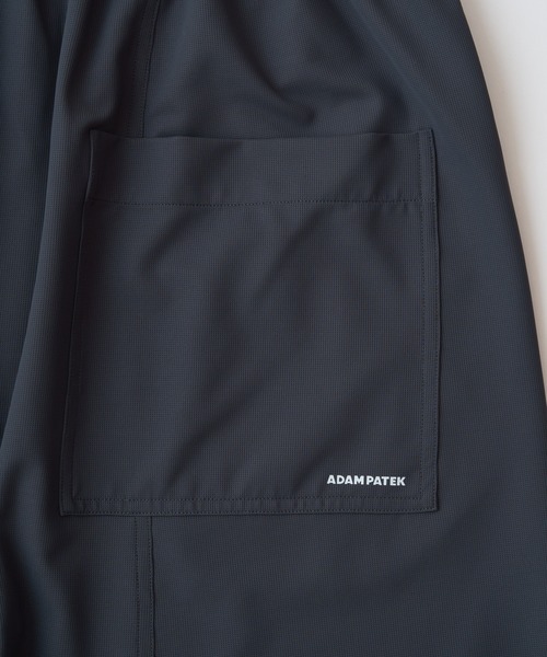 ADAM PATEK(アダムパテック)の「【ADAMPATEK/アダムパテック】ripple sarouel short pants リップルサルエルショートパンツ(その他パンツ・レディース・ブラック/グレー・1/2)」の8枚目の写真