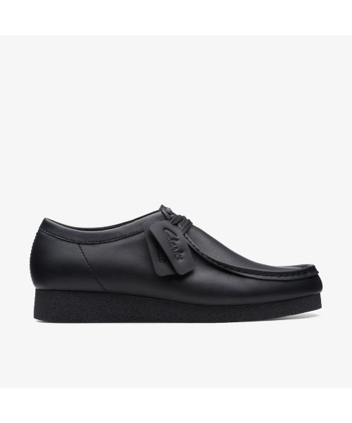 Clarks（クラークス）の「Clarks Wallabeeevo Wp（クラークス ワラビーエヴォウォータープルーフ）（スニーカー・メンズ・ブラック系・22cm/22.5cm/23cm/23.5cm/24cm/24.5cm/28cm/28.5cm/25cm/25.5cm/26cm/27cm/29cm/30cm）」の6枚目の写真