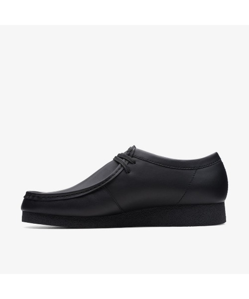 Clarks（クラークス）の「Clarks Wallabeeevo Wp（クラークス ワラビーエヴォウォータープルーフ）（スニーカー・メンズ・ブラック系・22cm/22.5cm/23cm/23.5cm/24cm/24.5cm/28cm/28.5cm/25cm/25.5cm/26cm/27cm/29cm/30cm）」の5枚目の写真
