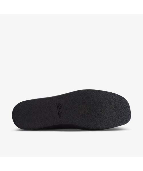Clarks（クラークス）の「Clarks Wallabeeevo Wp（クラークス ワラビーエヴォウォータープルーフ）（スニーカー・メンズ・ブラック系・22cm/22.5cm/23cm/23.5cm/24cm/24.5cm/28cm/28.5cm/25cm/25.5cm/26cm/27cm/29cm/30cm）」の4枚目の写真