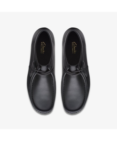 Clarks（クラークス）の「Clarks Wallabeeevo Wp（クラークス ワラビーエヴォウォータープルーフ）（スニーカー・メンズ・ブラック系・22cm/22.5cm/23cm/23.5cm/24cm/24.5cm/28cm/28.5cm/25cm/25.5cm/26cm/27cm/29cm/30cm）」の3枚目の写真