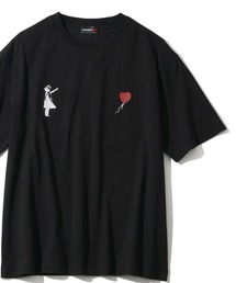 BRANDALISED | 【BRANDALISED/ブランダライズド】冷感天竺 アソート バンクシー アートワークデザイン ショートスリーブTシャツ(Tシャツ/カットソー)
